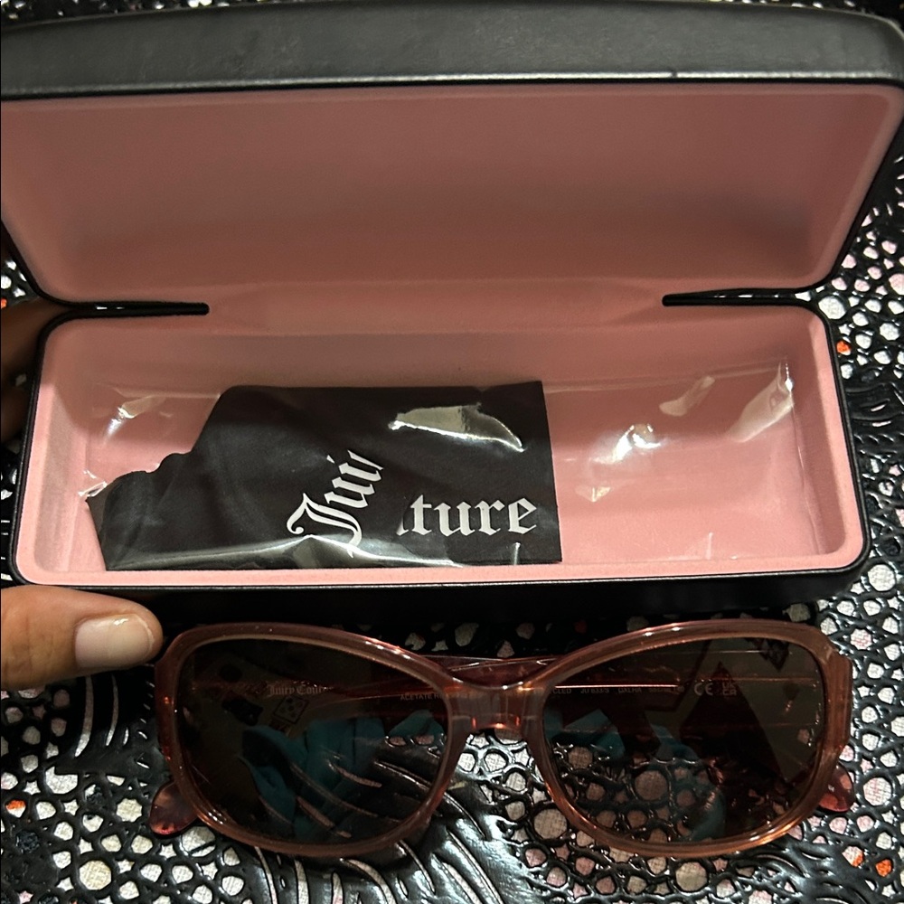 Brand New Juicy Couture Pink Sunglasses All Inclusive